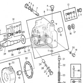 1018-HY52 Oring wałka pompy hydraulicznej John Deere,R39182, R63605,