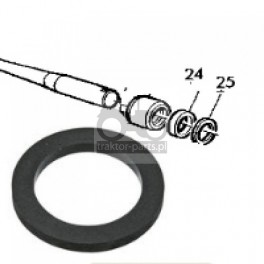 1019-PR40 Uszczelniacz wałka ramion John Deere,L33863